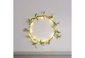 Produktbild: Lights4fun Adventskranz 25cm LED Mistelzweig Weihnachtskranz minimalistisch