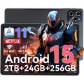 Produktbild: TABWEE 2025 W90 11 Zoll Tablet Android 15 ,24GB RAM 256GB Speicherplatz(2TB TF),Großes Display Widevide L1,Octa-core T615, 8000mAh,5G WiFi,4G LET,18W