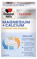 Produktbild: Doppelherz system Magnesium + Calcium + Kupfer + Mangan Tabletten, 60 St. Tabletten