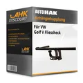 Produktbild: Für VW Golf V Fliessheck 10.2003-09.2008 AUTO HAK Anhängerkupplung abnehmbar NEU