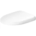 Produktbild: Duravit WC Sitz Architec mit SoftClose Scharniere edelstahl, weiß, 0069690000