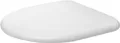 Produktbild: Duravit 0069690000 WC-Sitz Architec mit SoftClose Scharniere, Edelstahl/weiß