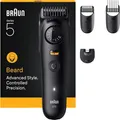 Produktbild: Braun BeardTrimmer 9 BT5520, Waschbar, Akku, Schwarz