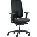 Produktbild: Dauphin Bürodrehstuhl M.synchr.-techn.schwarz 400-520mm M.lehnen Trgf150kg Dauphin