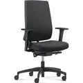 Produktbild: Dauphin Bürodrehstuhl M.synchr.-techn.schwarz 400-520mm M.lehnen Trgf.150kg Dauphin
