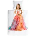 Produktbild: Carpe Sonno Kinder Bettwäsche 135x200 Kinder mit Kissenbezug [100% Renforce Baumwolle] Prinzessin Motiv | Oeko-Tex 100 Made in Green | Kinderbettwäsche Mädchen | Prinzessin Bettwäsche 135x200 Mädchen