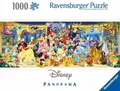 Produktbild: 4005555004448 Puzzle 1000 elementów. Panorama. Postacie Disney Ravensburger
