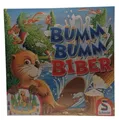 Produktbild: Schmidt Bumm Bumm Bieber Geschicklichkeitsspiel mit Holzstücke Würfel für Kinder