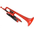 Produktbild: pBoneMusic pTrumpet Red met hoes (Trompete, Gerade) (HE1875498)