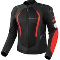 Produktbild: SHIMA Mesh Pro 2.0 Motorrad Textiljacke, schwarz-weiss-rot, Größe L für Männer
