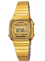 Produktbild: CASIO VINTAGE Damenarmbanduhr Gold LA-670WGA-9, digital, 3 ATM wasserdicht