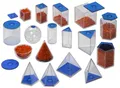 Produktbild: Betzold Lernspielzeug Geometrie-Körper 17 Füllkörper Plexiglas - Mathematik Lehrmittel