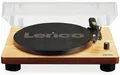Produktbild: LENCO Plattenspieler LS-50, USB, holz, mit integrierten Lautsprechern