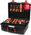 Produktbild: Wiha Werkzeugkoffer Basic Set L electric 18-tlg. (45530)