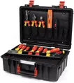 Produktbild: Wiha Werkzeugsortiment Basic Set L Electric 17-teilig im Schutzkoffer, 45530