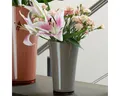 Produktbild: Viana Blumentopf Vase „Fizzy“ Ø16cm H27cm Platingrau Blumenvase Dekoration Kunststoff