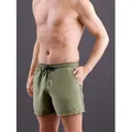 Produktbild: Badeshorts FEEL GOOD, Herren, Gr. 5, Normalgrößen, grün (khaki), Polyester, Badehosen Badeshorts