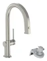 Produktbild: Hansgrohe FilterSystem 210 mit Ausziehauslauf - Edelstahl Finish - 76803800