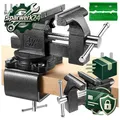 Produktbild: Tischschraubstock drehbar 270° 110mm Spannweite 2-in-1 Hochleistungs-Schraubstoc