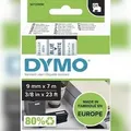 Produktbild: DYMO D1 Schriftbandkassette blau/weiß, 9 mm x 7 m