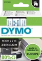 Produktbild: DYMO S0720690 - DYMO D1 Schriftband, 9 mm, blau/weiß