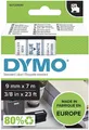 Produktbild: Dymo D1 Schriftband 9mm x 7m blau auf weiß S0720690 Beschriftungsband Label Mana