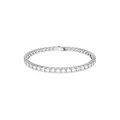 Produktbild: Swarovski Matrix Tennis, Rundschliff, Weiß, Rhodiniert