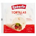 Produktbild: Roberto Tortillas,Packung 240g,Jede Packung enthält 4 Weiße Weizentortillas