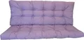 Produktbild: Premium Kissen , Polster für Hollywoodschaukel , Gartenschaukel , Gartenbank B 140 cm , Fb. Colore viola ( violett )