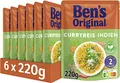 Produktbild: BEN'S ORIGINAL™ Express Reis Curry 6 x 220g
