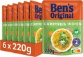 Produktbild: Uncle Ben's Original Express Reis Curryreis Indien Mikrowelle 6er Pack 6 x 220 g