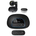 Produktbild: Logitech Group Konferenz Webcam Full-HD, 90° Blickfeld mit Freisprecheinrichtung, Fernbedienung