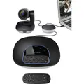 Produktbild: Logitech GROUP Full HD-Webcam 1920 x 1080 Pixel Standfuß