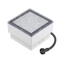 Produktbild: ledscom.de LED Pflasterstein Bodeneinbauleuchte GORGON für außen, IP67, eckig, 10 x 10cm, blau