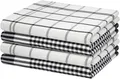 Produktbild: Hometex Premium Textiles Geschirrtuch 4er Set Geschirrtücher Grubentücher, Aus 100% Baumwolle, 50 x 70 cm, Extra saugfähig und schnell trocknend