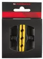 Produktbild: Promax V-Brake Felgen Bremsschuhe Fahrrad Bremsbeläge 70 mm, Paar, schwarz/gelb