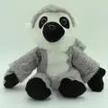Produktbild: Wild Republic 15038 Hug 'ems Plüschtier, Kuscheltier, Ringelschwanz Lemur, Katta 18 Cm - Weiß