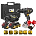 Produktbild: Gratis 65 Nm 18 V 2x2,0 Ah bürstenloser Schlagbohrer CAT DX12