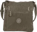 Produktbild: BAG STREET Umhängetasche Bag Street Damentasche Umhängetasche (Umhängetasche), Damen, Jugend Umhängetasche Nylon, stone, braun ca. 26cm x ca. 27cm
