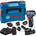 Produktbild: Bosch Professional 12 V Akku-Bohrschrauber GSR 12V-35 FC inkl. 3 Ah Akkus