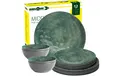 Produktbild: BRUNNER Geschirr-Set BRUNNER Camping Geschirrset VENETIAN (8, 12, 16, 36-Teile) SEA GREEN (12-tlg)