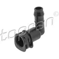 Produktbild: TOPRAN Verbindungsstück, Waschwasserleitung 119 159 Universal mit Arretierung schwarz für SKODA VW SEAT CUPRA AUDI PORSCHE VAG 4G0955665 1J0955665E 3C