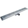 Produktbild: Glasdeals Edelstahl-Duschrinne 60 cm Grau mit Siphon für Bodengleiche Duschen 4003