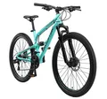 Produktbild: BIKESTAR Fully Aluminium Mountainbike Shimano 21 Gang Schaltung, Scheibenbremse 27.5 Zoll Reifen | 16.5 Zoll Rahmen Alu MTB Vollgefedert | Mint