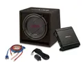 Produktbild: Alpine SBG-30KIT Subwoofer Paket Bass Gehäusesubwoofer + Verstärker + Kabelset