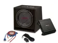 Produktbild: Alpine SBG-30KIT Subwoofer Paket Bass Upgrade Subwoofer + Verstärker + Kabelset