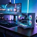 Produktbild: Chronicle Gaming PC Triorama Intel , 12 Core 32 GB RAM 500 GB SSD Nvidia GeForce RTX 3050 Wasserkühlung W11 White - Weiß