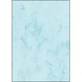 Produktbild: Sigel Designpapier Marmor A4 90g/qm VE=100 Blatt blau