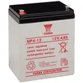 Produktbild: NP4-12 Yuasa Bleiakku NP4-12 mit 12 Volt und 4Ah, 4,8mm Faston Kontakt