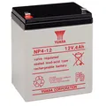 Produktbild: NP4-12 Yuasa Bleiakku NP4-12 mit 12 Volt und 4Ah, 4,8mm Faston Kontakt